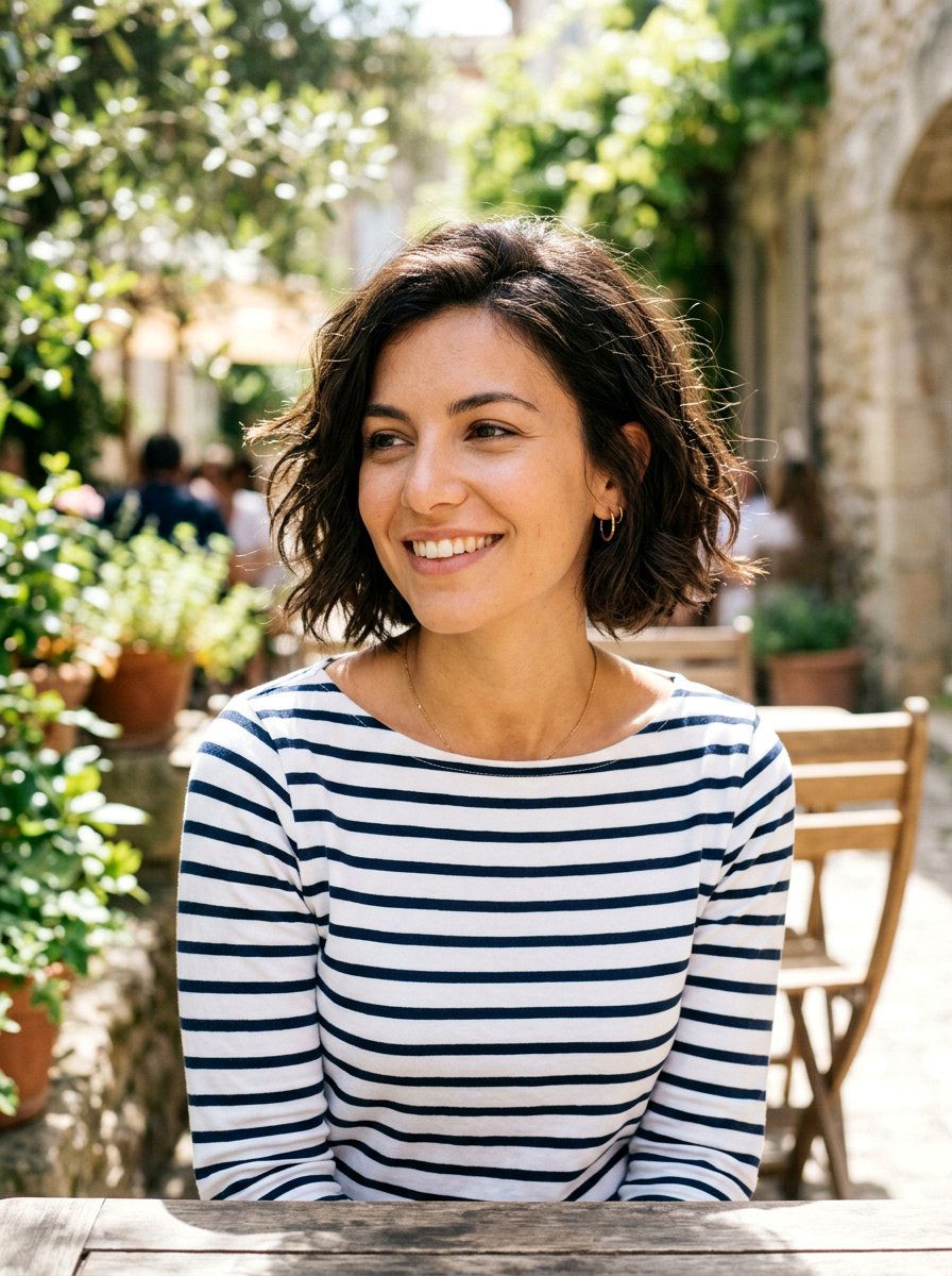 French Bob With Texture - 20 haircut to fix flat layers - 20 haircut to fix flat layers