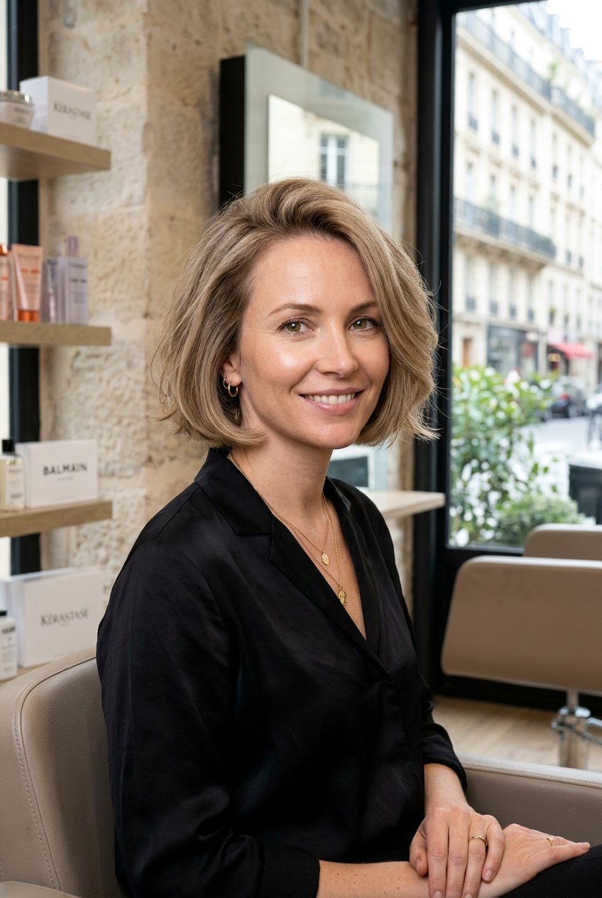 French Bob for Fine Alopecia Hair - 20 hairstyles for alopecia women - 20 hairstyles for alopecia women