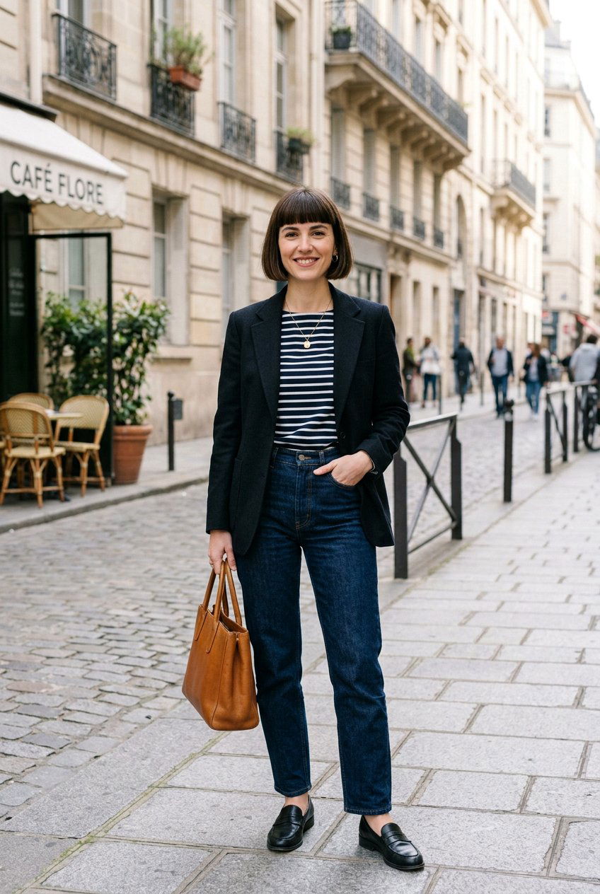 French Bob with Blunt Fringe - 20 hairstyles for receding hairline women - 20 hairstyles for receding hairline women