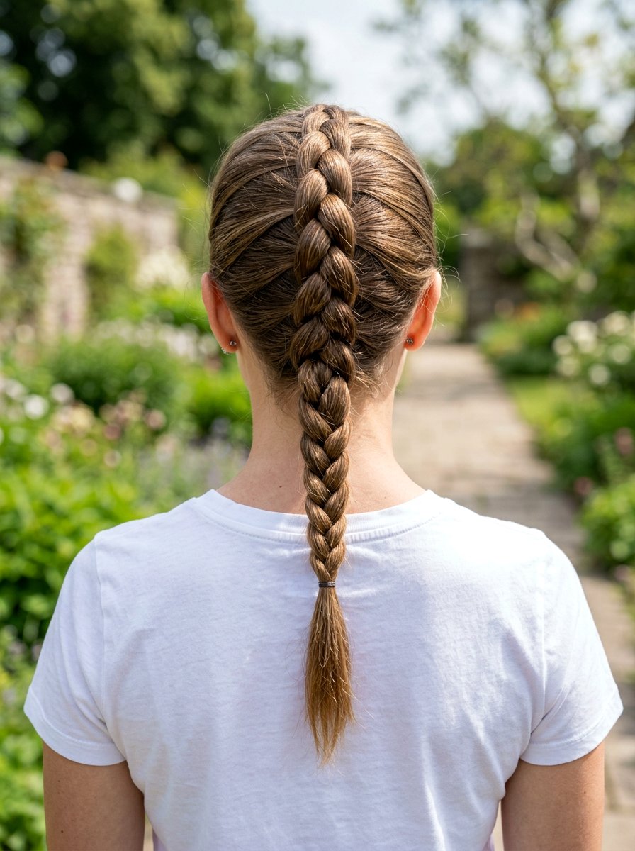 French Braid - 20 vacation hairstyle for humid weather - 20 vacation hairstyle for humid weather