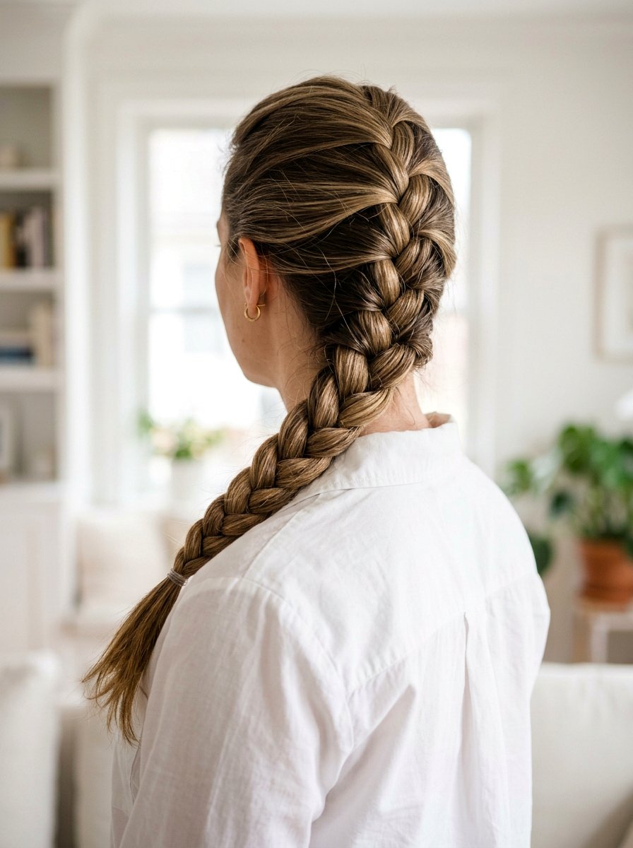 French Braid - 20 windy day braid hairstyle - 20 windy day braid hairstyle