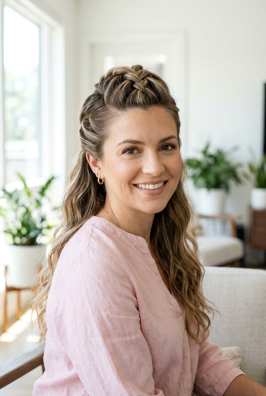 French Braid Faux Hawk - 20 faux hawk braid hairstyle - 20 faux hawk braid hairstyle