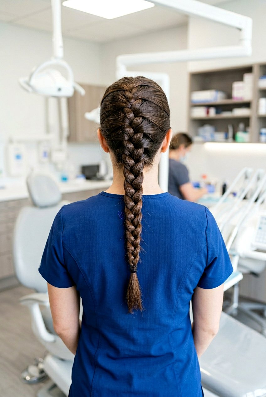 French Braid For Dental Work - 20 dentist office hairstyles - 20 dentist office hairstyles