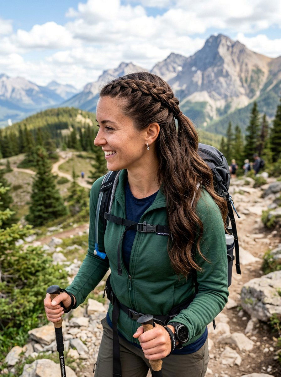 20 Perfect Vacation Half Up Braid Hairstyle Ideas for You