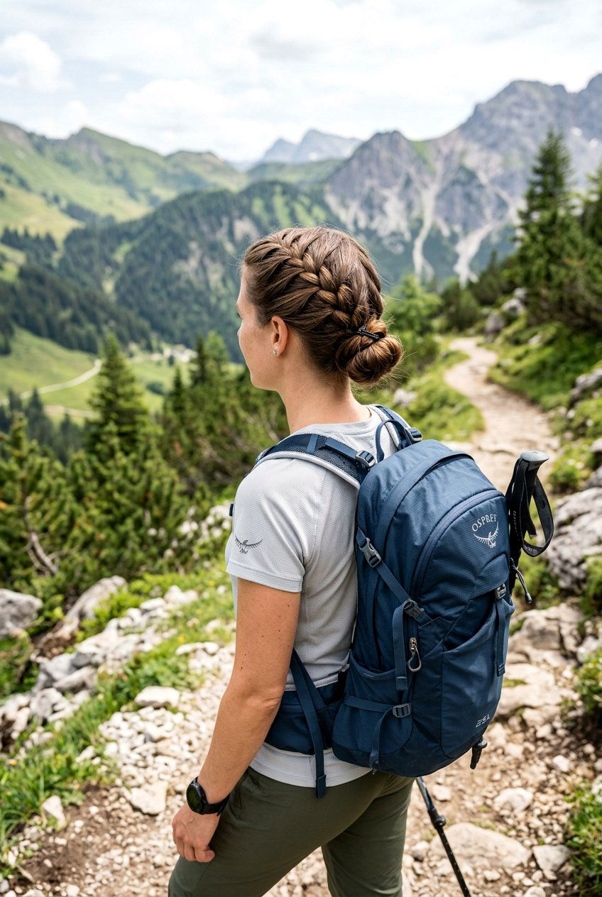 20 Easy Camping Braid Bun Hairstyle Ideas for Your Next Trip