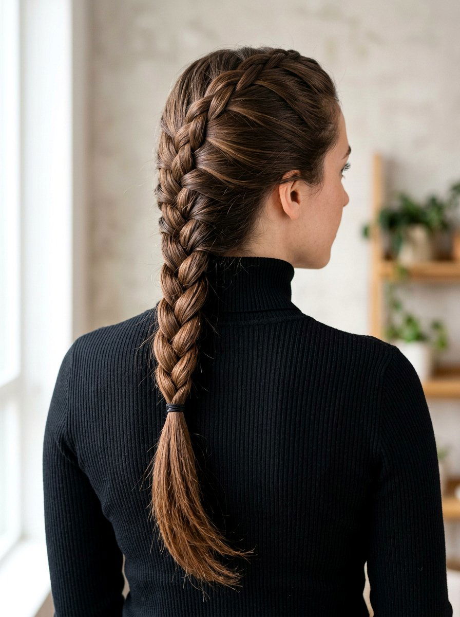 French Braid Long Layers Interview - 20 interview hairstyle for long layers - 20 interview hairstyle for long layers