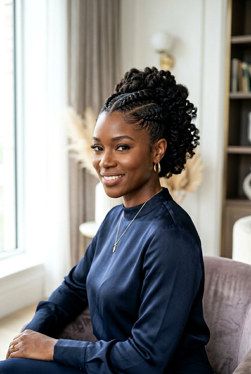 French Braid Mohawk for Black Women - 20 soft mohawk braid hairstyle for black women - 20 soft mohawk braid hairstyle for black women