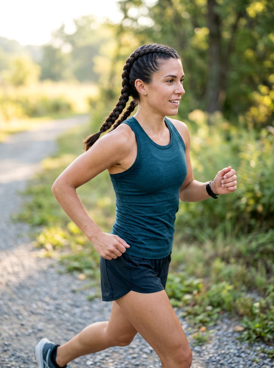 French Braid Pigtails for Running - 20 running hairstyle with braided pigtails - 20 running hairstyle with braided pigtails
