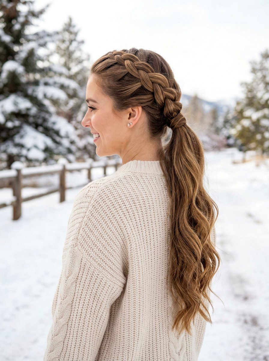 French Braid Ponytail For Long Hair - 20 french braid ponytail hairstyle