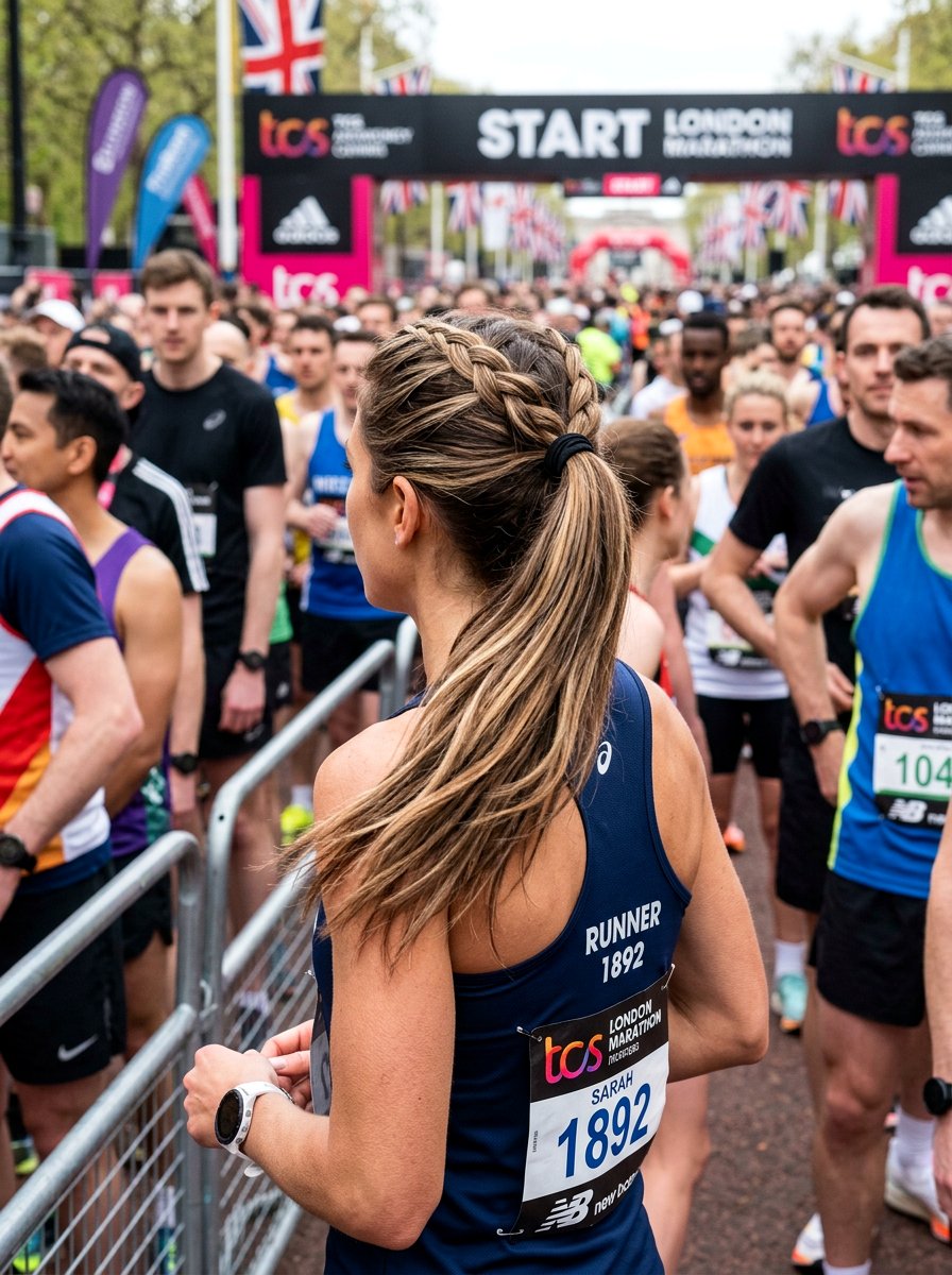 French Braid Ponytail For Running - 20 running ponytail for long hair - 20 running ponytail for long hair