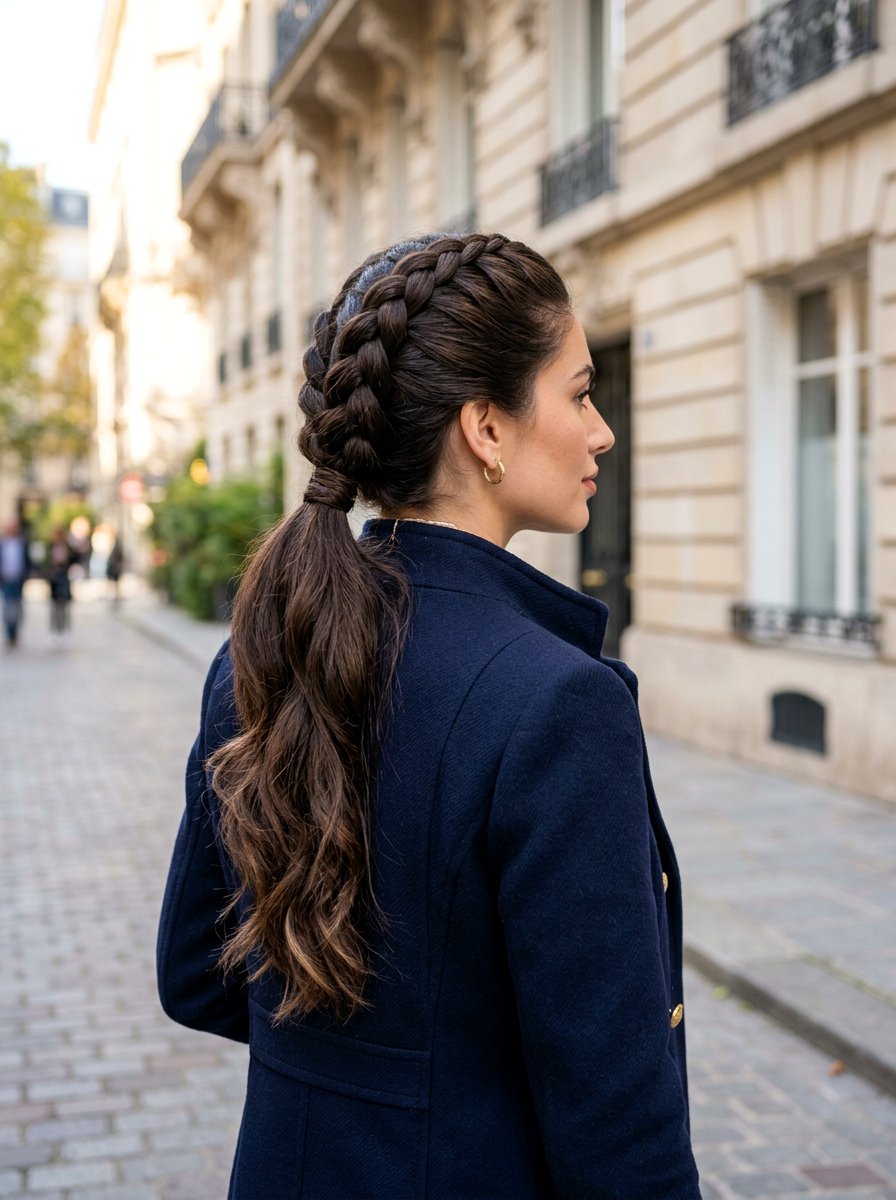 French Braid Ponytail For Thick Hair - 20 french braid ponytail hairstyle - 20 french braid ponytail hairstyle