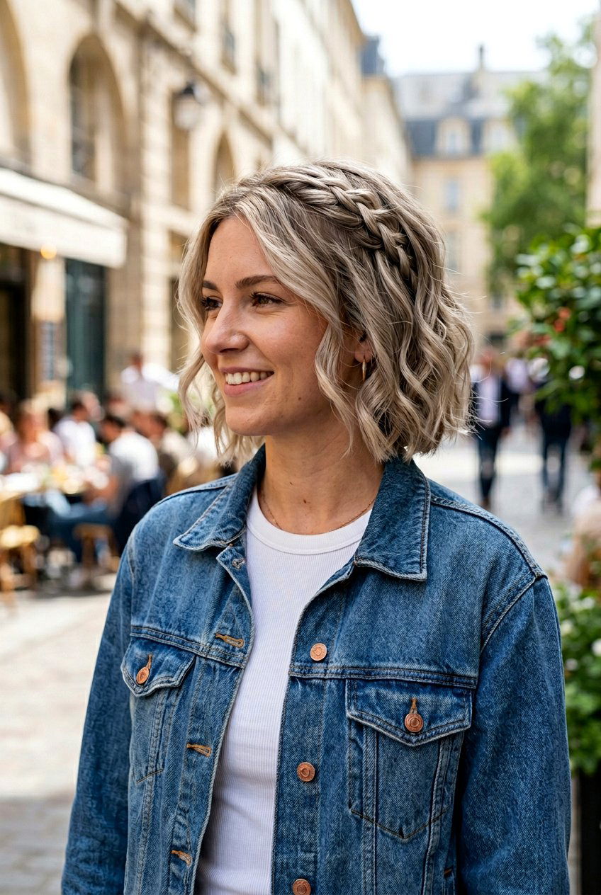 French Braid Waves For Short Hair - 20 french braid waves overnight - 20 french braid waves overnight