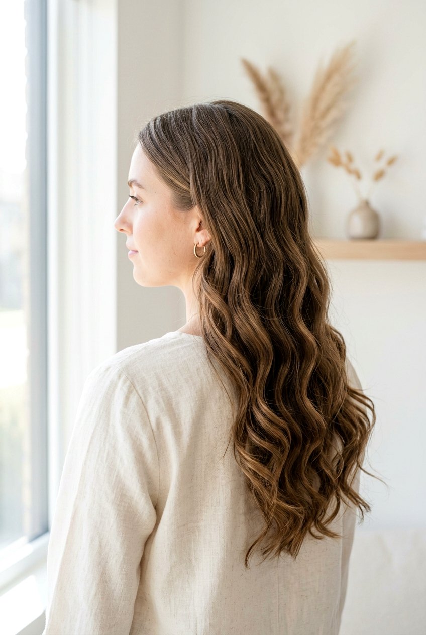 French Braid Waves No Heat - 20 french braid waves overnight - 20 french braid waves overnight