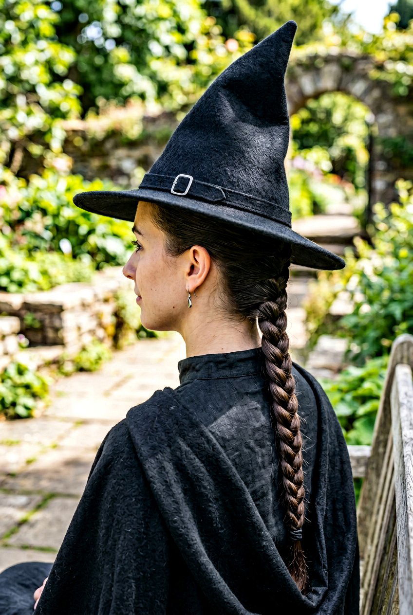 French Braid Witch Hairstyle - 20 halloween braid hairstyles - 20 halloween braid hairstyles