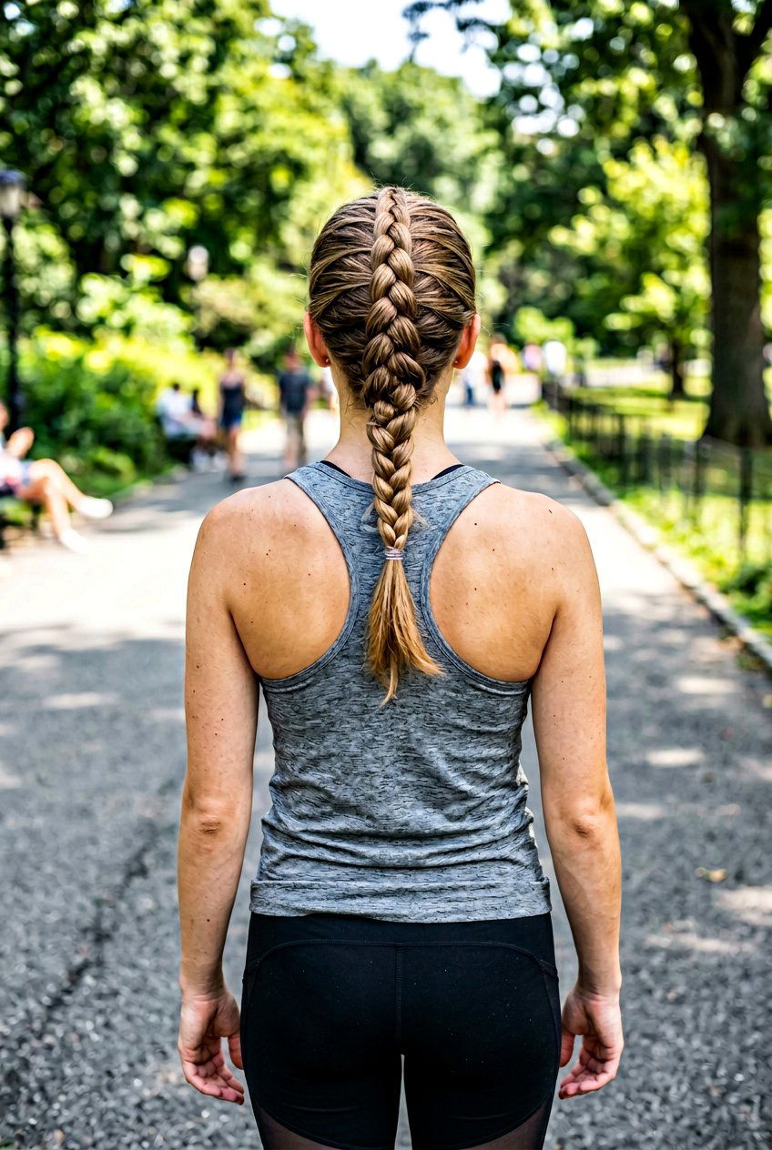 French Braid for Moms - 20 easy hairstyles for moms - 20 easy hairstyles for moms