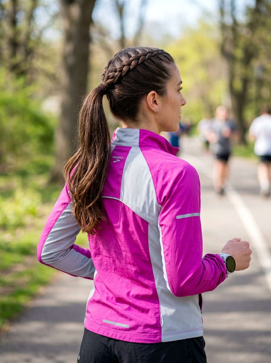 French Braided Ponytail - 20 gym hairstyle with braided ponytail - 20 gym hairstyle with braided ponytail