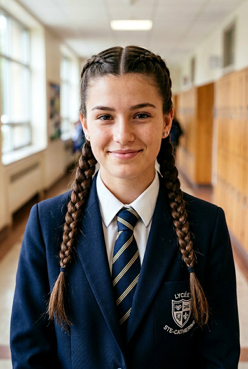 French Braids - 20 simple overnight hairstyle for school - 20 simple overnight hairstyle for school