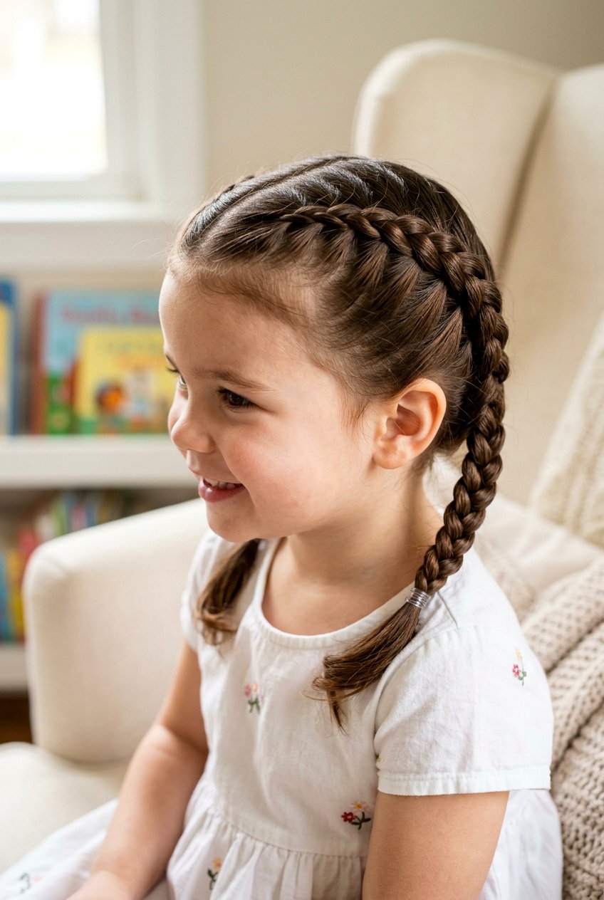 French Braids - 20 toddler girl hairstyles - 20 toddler girl hairstyles