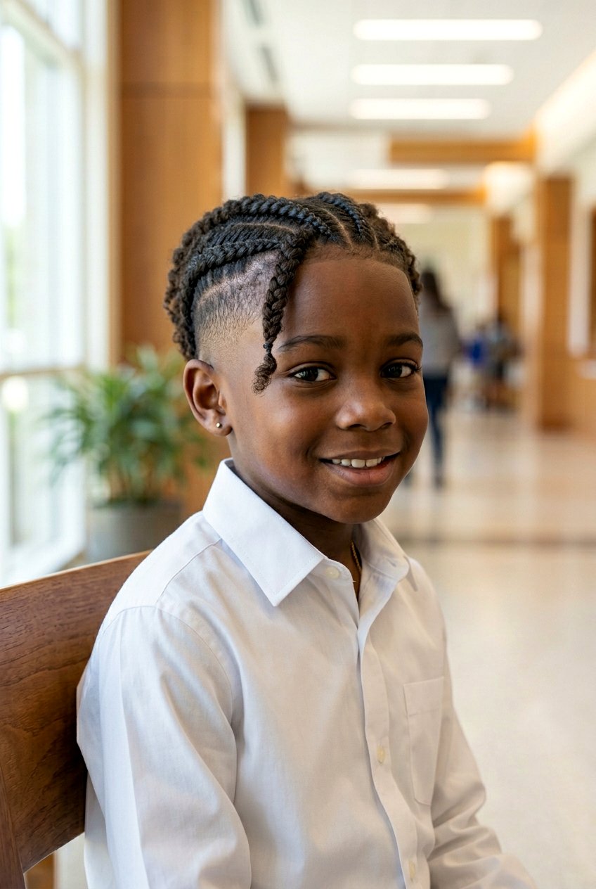 French Braids With Low Fade - 20 boys braids with fade - 20 boys braids with fade