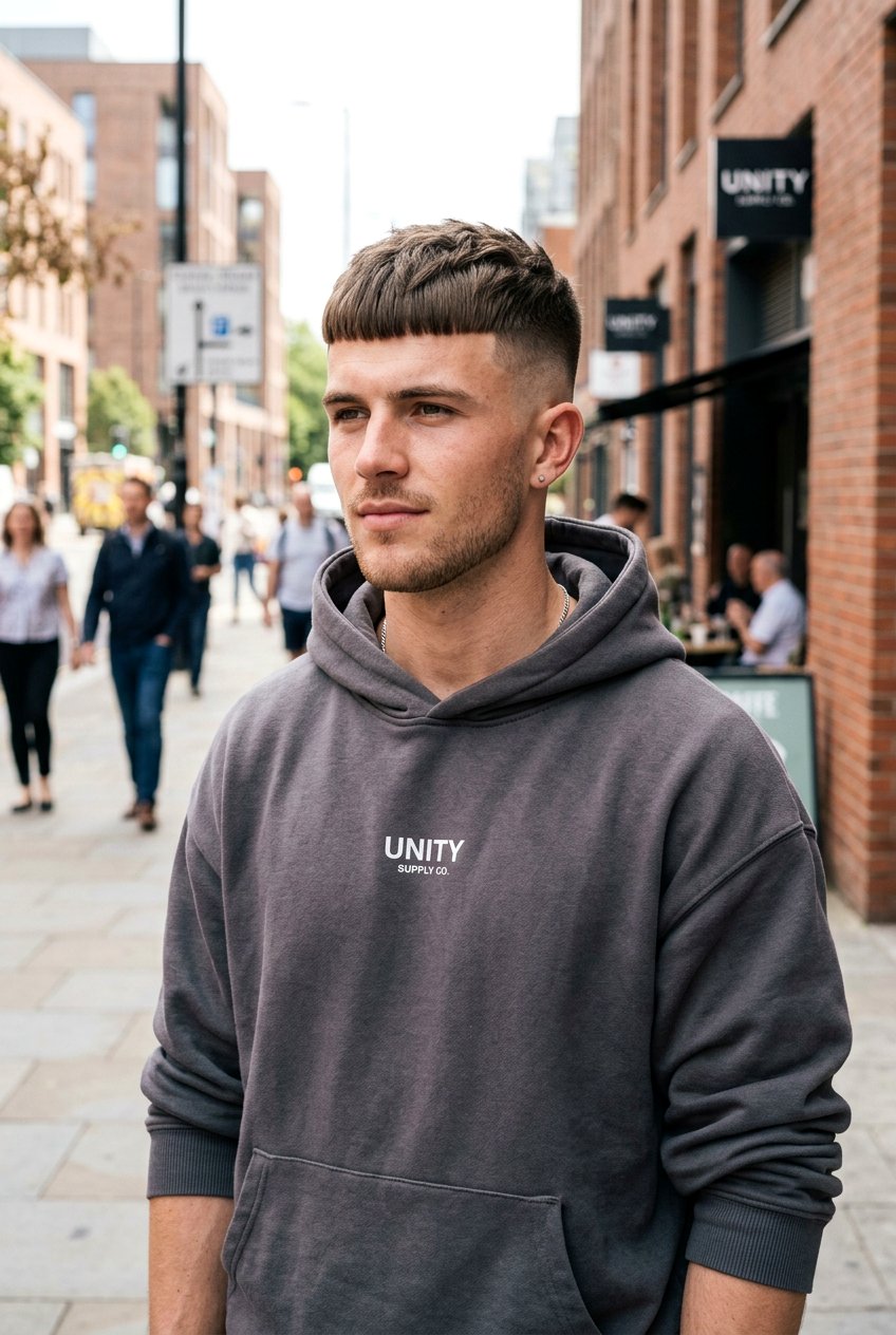 French Crop - 20 mens haircut for oval face - 20 men’s haircut for oval face