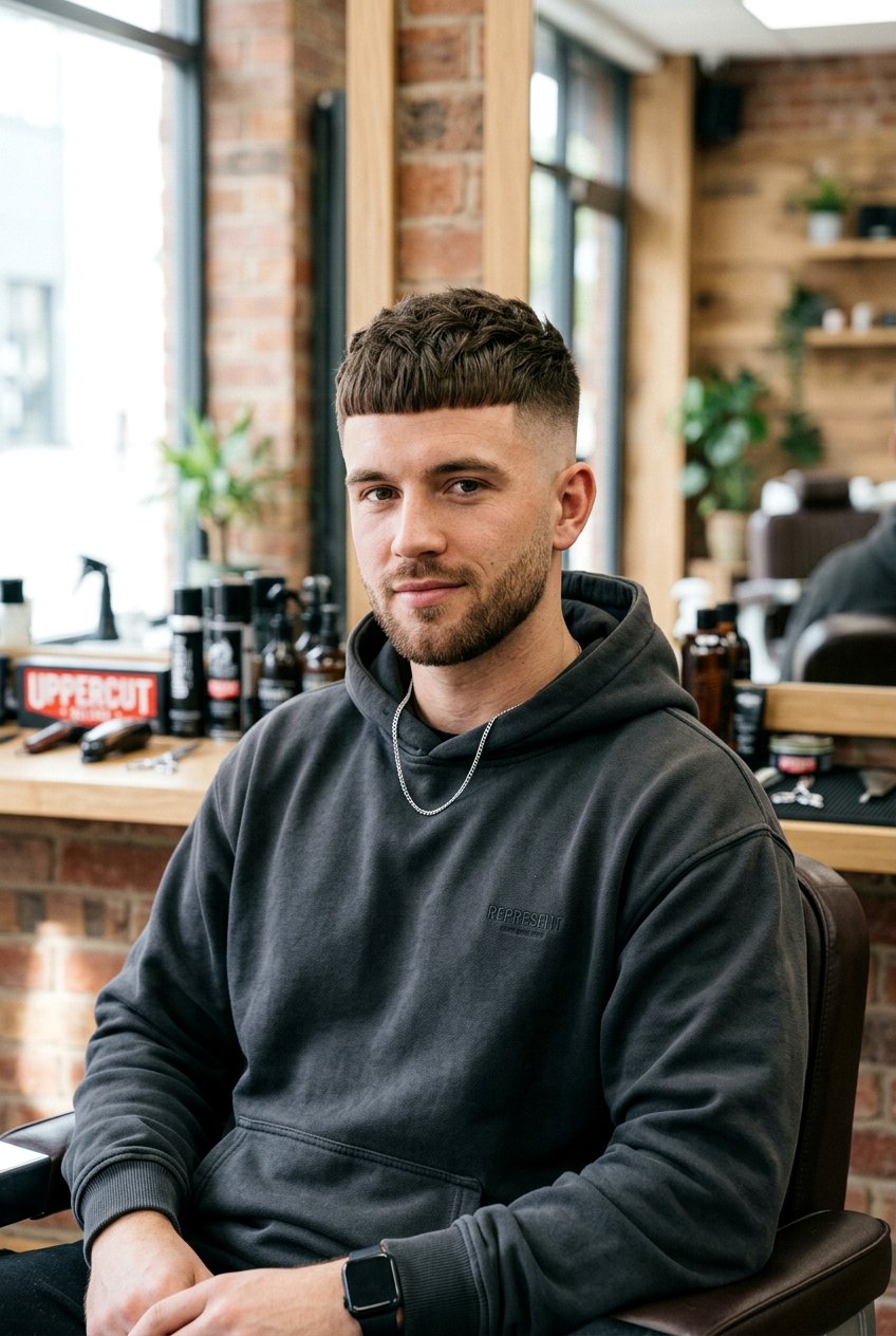 French Crop - 20 mens haircut for receding hairline - 20 men’s haircut for receding hairline