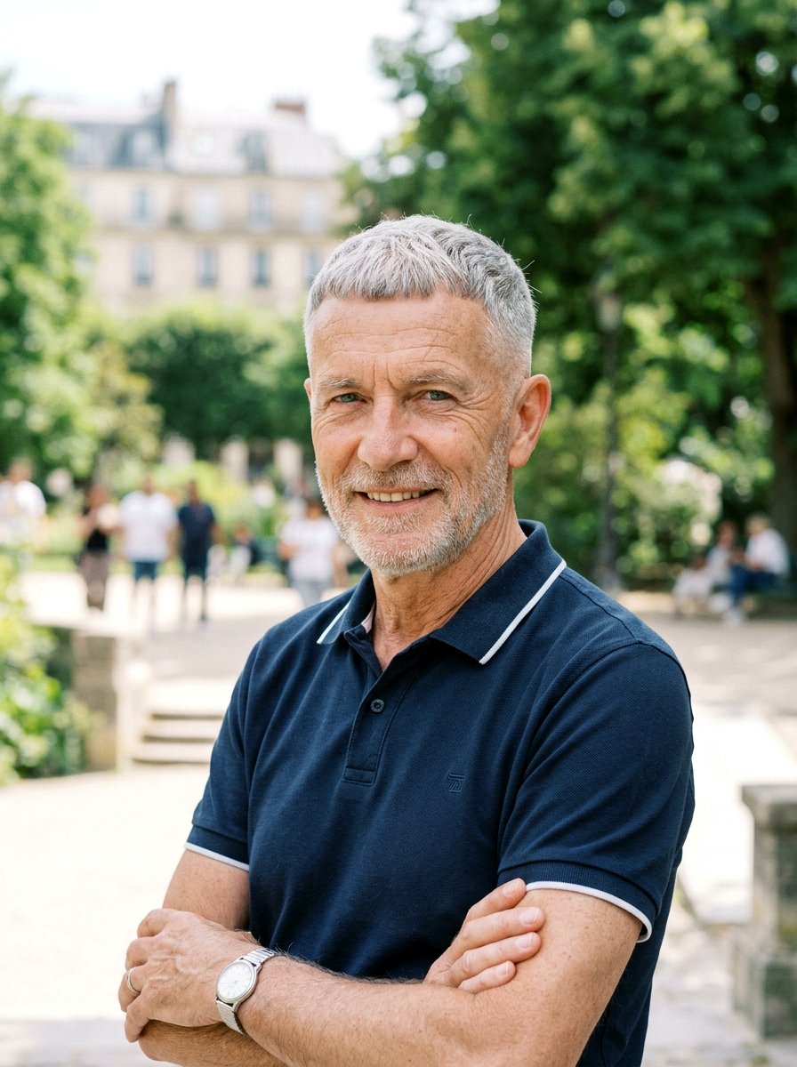 French Crop - 20 neat short haircut for older men - 20 neat short haircut for older men