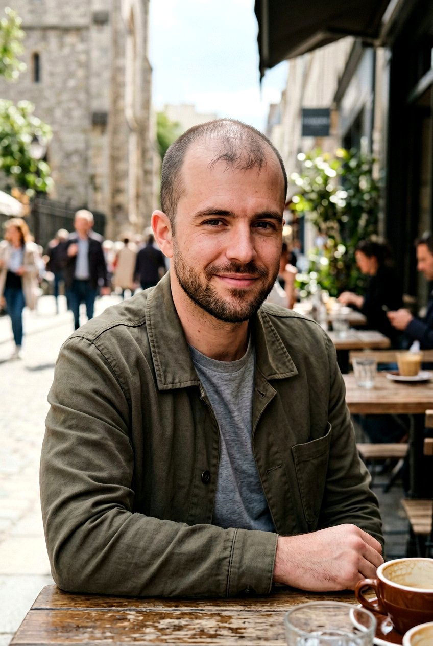 French Crop Haircut - 20 hairstyles to cover bald spots - 20 hairstyles to cover bald spots