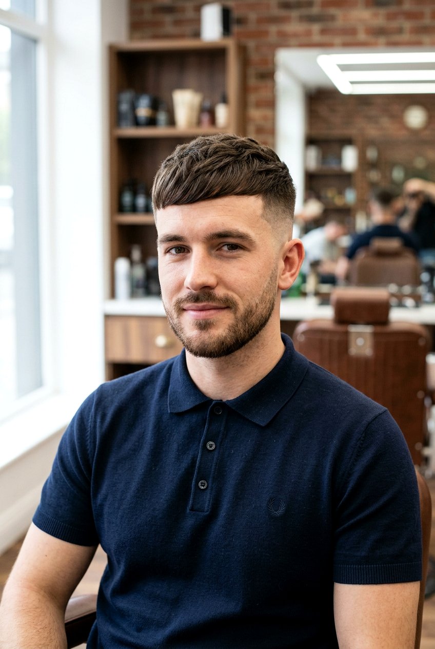 French Crop Haircut - 20 men professional haircut for office - 20 men professional haircut for office