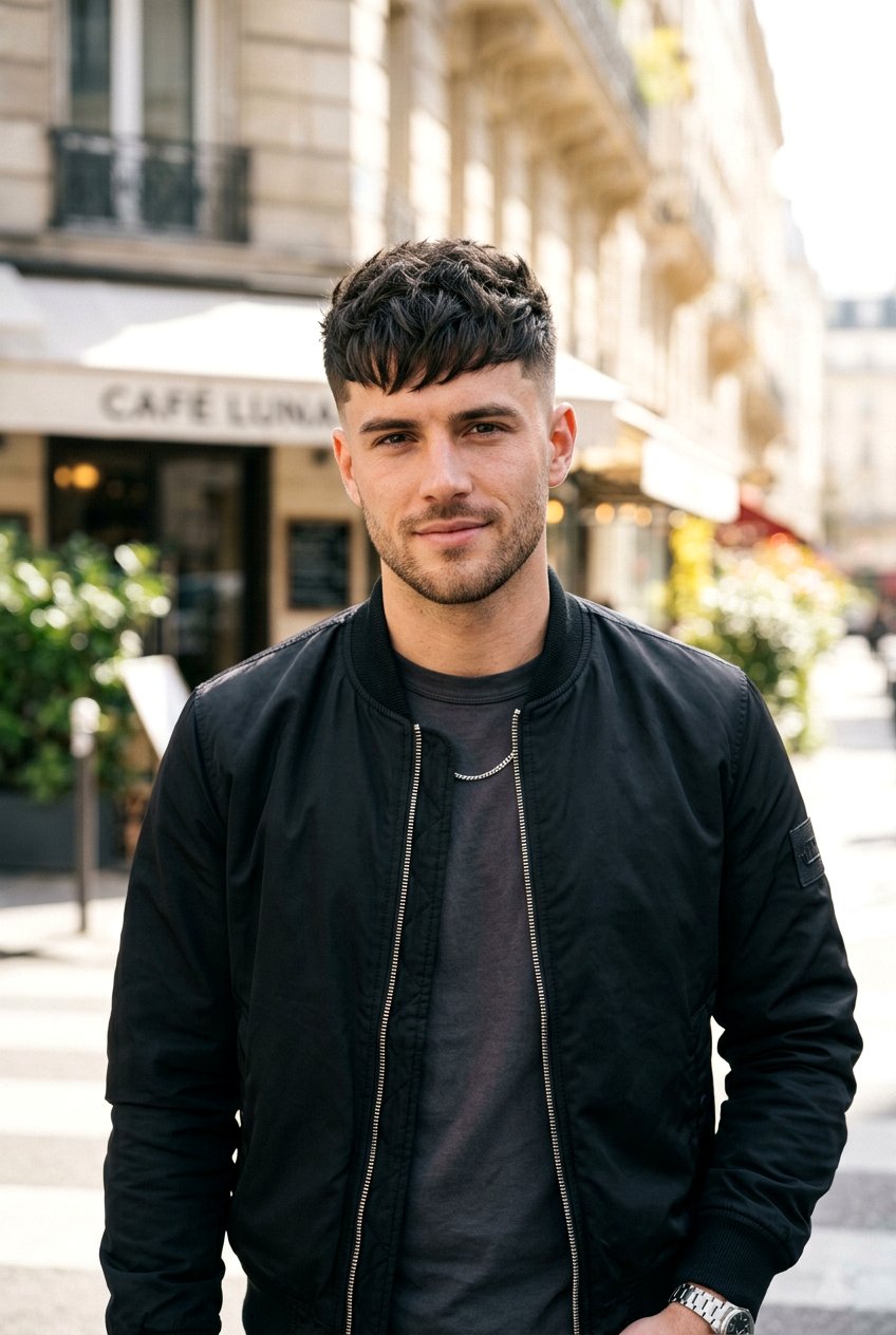 French Crop Haircut For Long Face - 20 men haircut ideas for long face - 20 men haircut ideas for long face