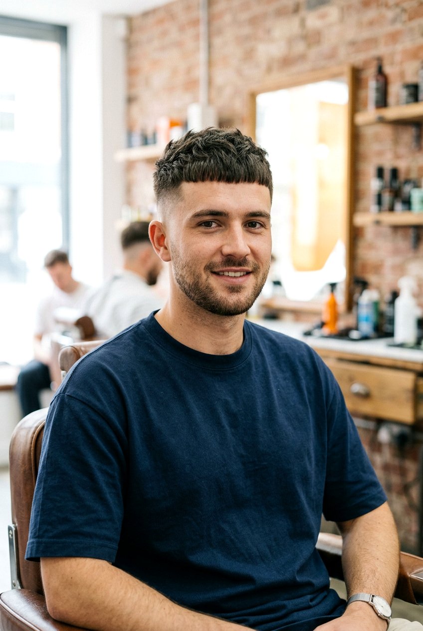 French Crop Haircut - 20 haircuts for cowlick in front - 20 haircuts for cowlick in front