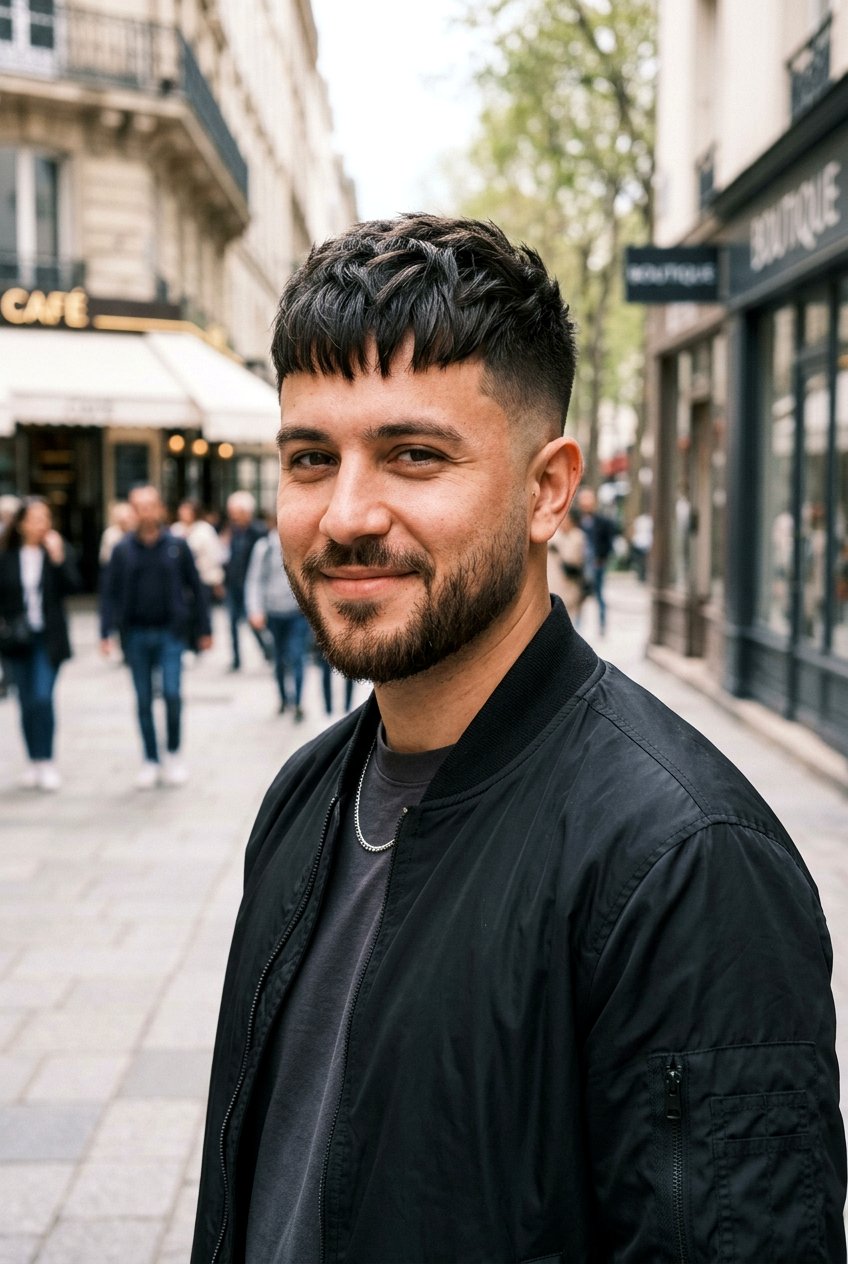 French Crop Men Haircut Round Face - 20 men haircut ideas for round face - 20 men haircut ideas for round face