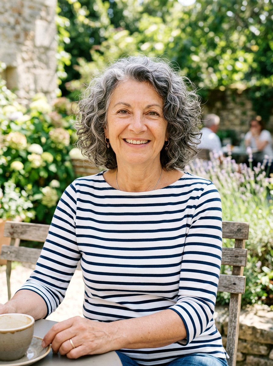 French Cut Curly Lob - 20 curly lob haircut for older women - 20 curly lob haircut for older women