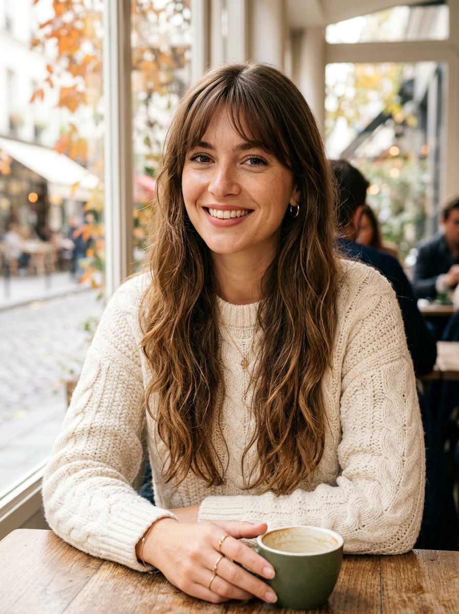 French Girl Bangs With Long Hair - 20 french haircut ideas for women - 20 french haircut ideas for women