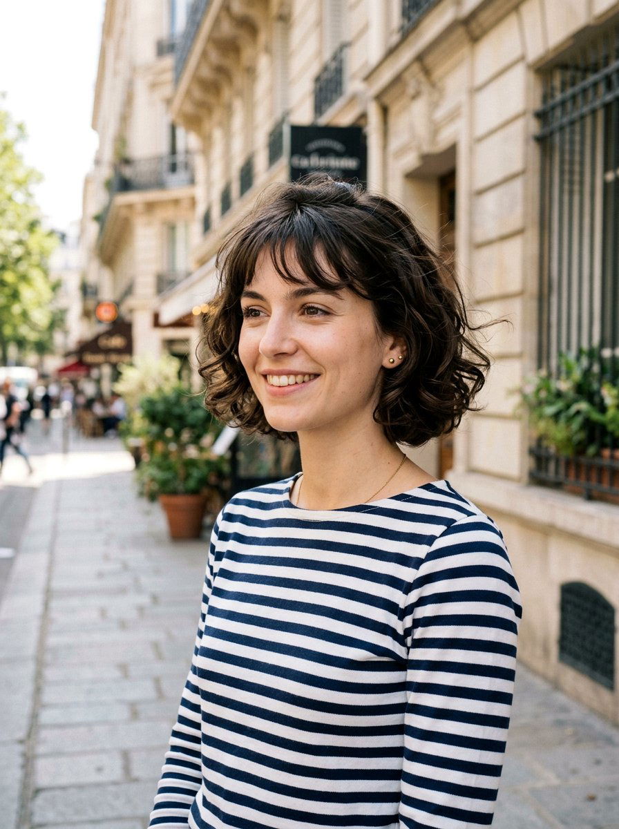 French Girl Pin Curl Bob - 20 pin curl bob hairstyle - 20 pin curl bob hairstyle