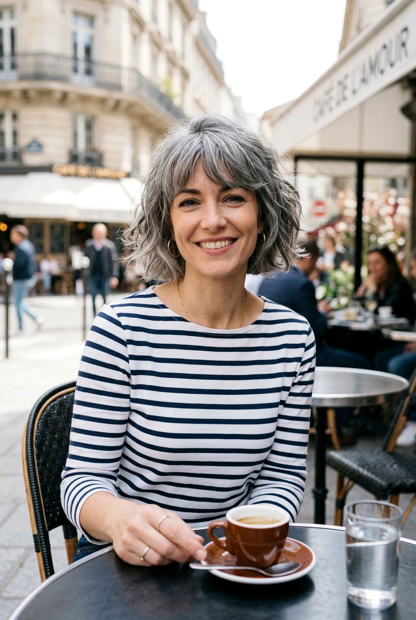 20 Stunning Low Maintenance Gray Bob Haircut Ideas to Try