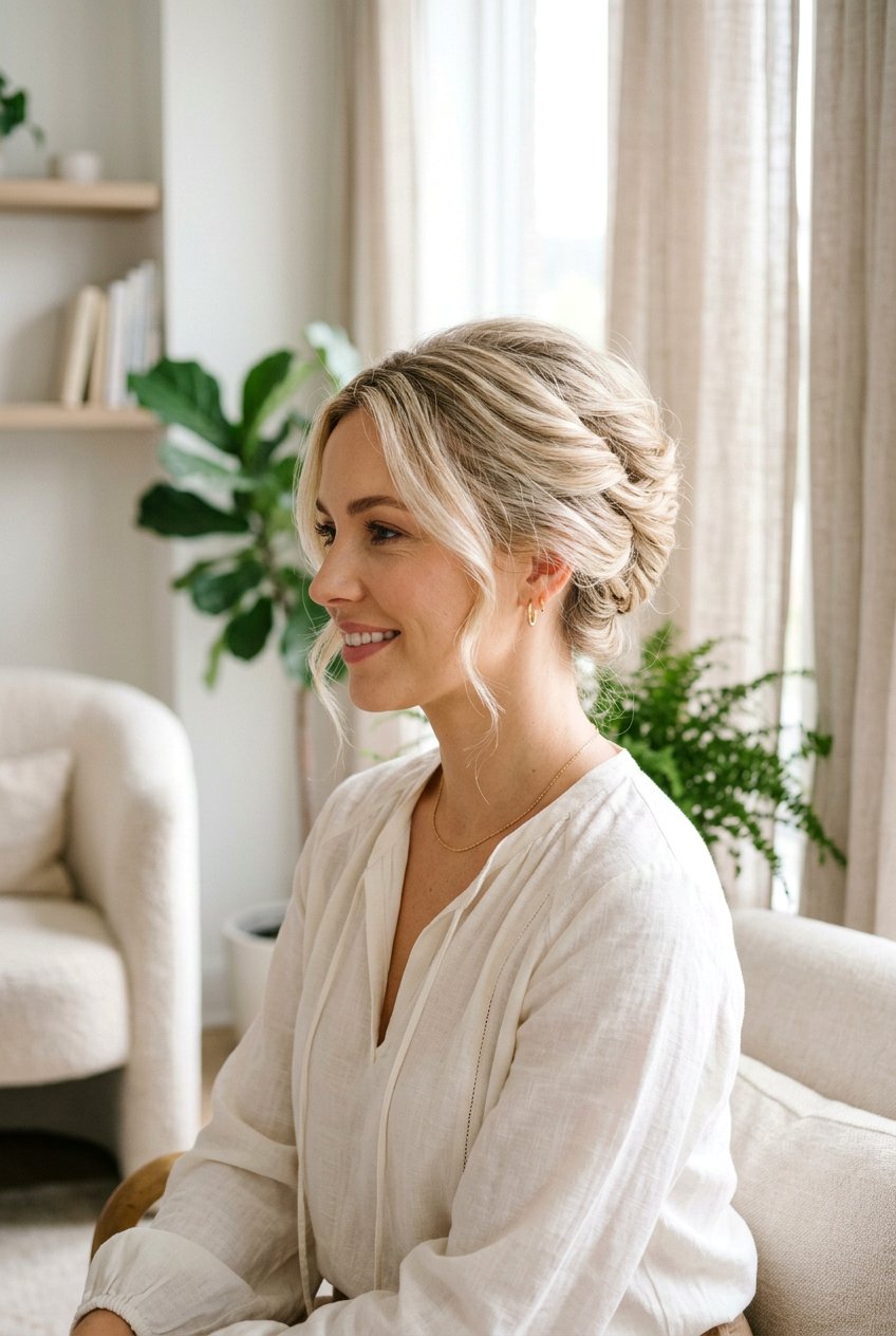 French Roll For Fine Hair - 20 elegant french roll hairstyle - 20 elegant french roll hairstyle