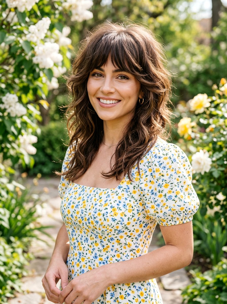 French Shag With Face Framing Layers - 20 french shag haircut for women - 20 french shag haircut for women