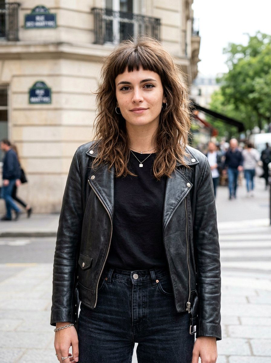 French Shag With Micro Bangs - 20 french shag haircut for women - 20 french shag haircut for women