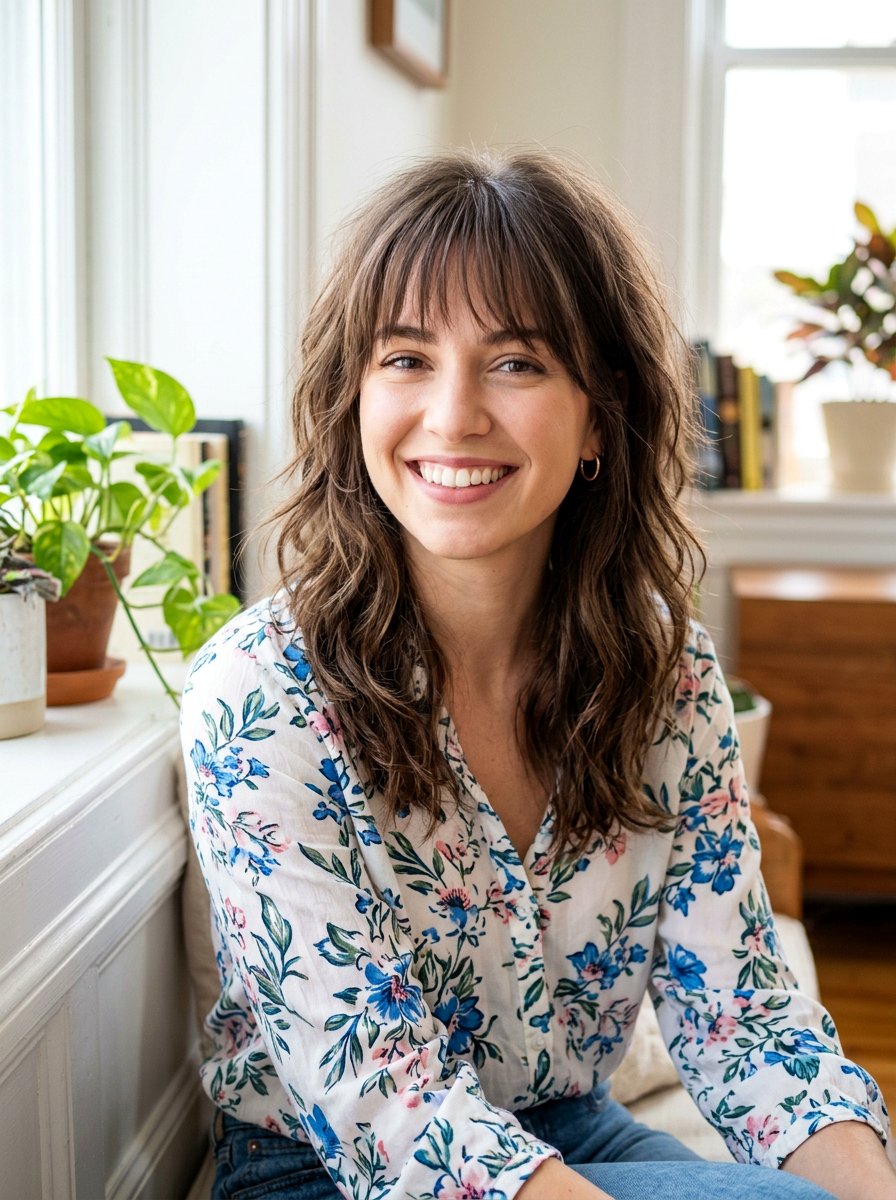 French Shag With Wispy Bangs - 20 french shag haircut for women - 20 french shag haircut for women