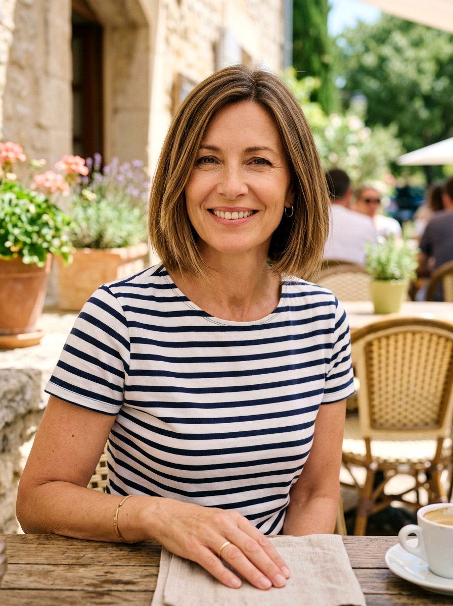 French Straight Bob - 20 straight bob haircut for mature women - 20 straight bob haircut for mature women