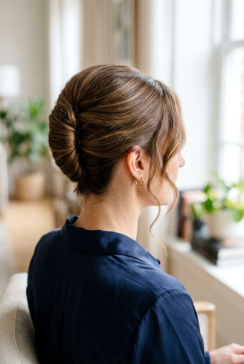 French Twist - 20 romantic hairstyles for weddings - 20 romantic hairstyles for weddings