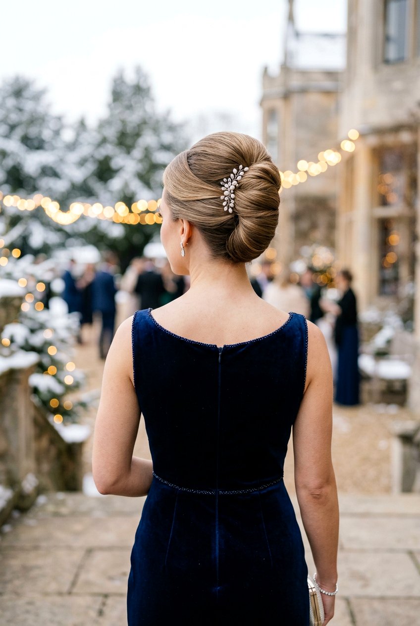 French Twist Bridal Updo With Extensions - 20 bridal hairstyle for fine hair with extensions - 20 bridal hairstyle for fine hair with extensions