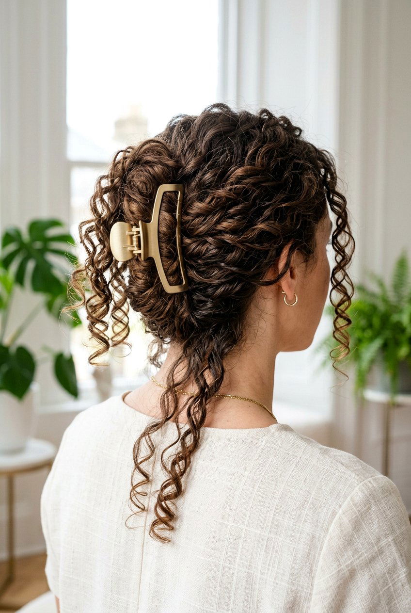 French Twist Claw Clip For Curly Hair - 20 french twist claw clip hairstyle - 20 french twist claw clip hairstyle