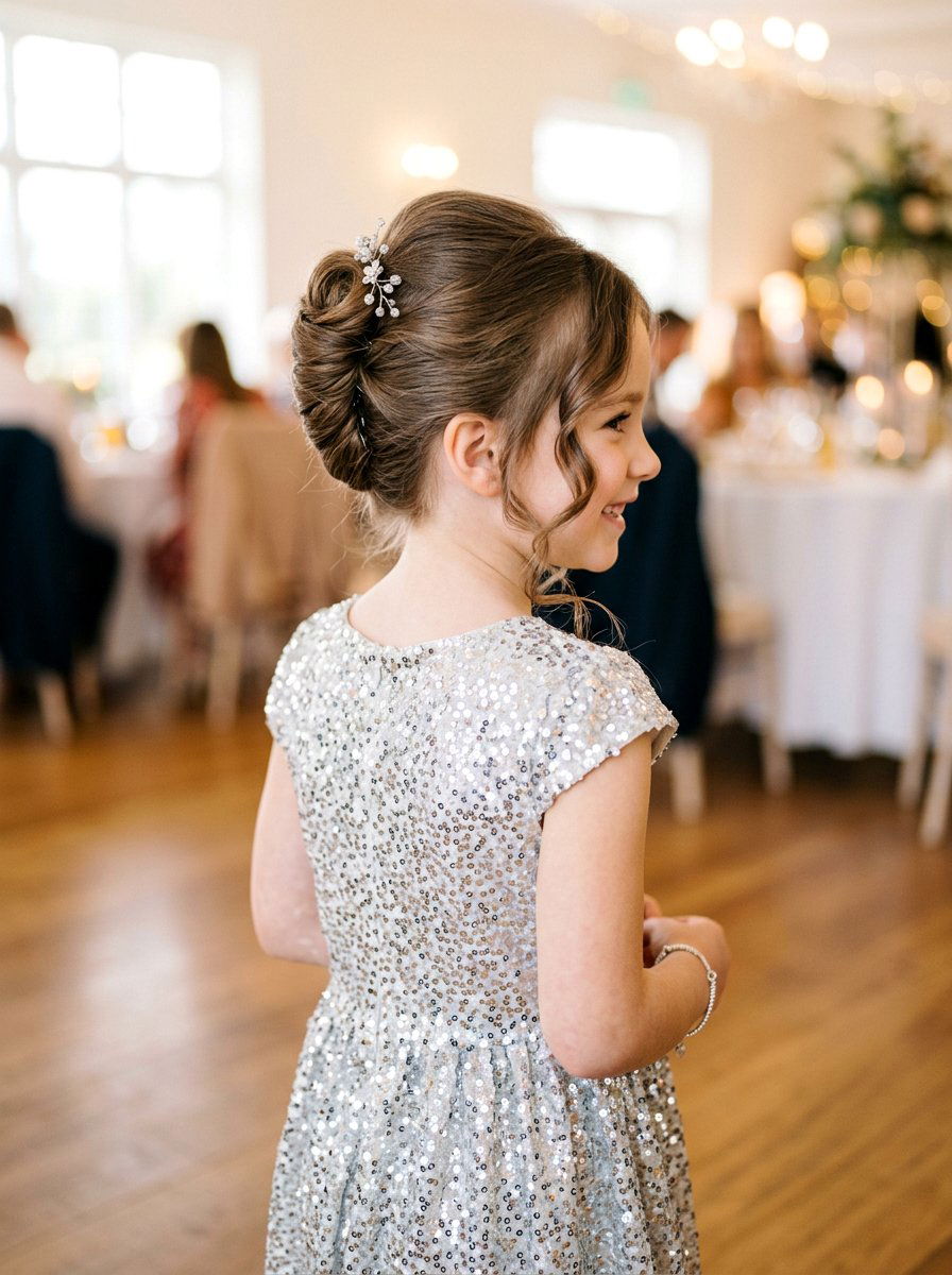 French Twist For Kids - 20 pageant updo for little girls - 20 pageant updo for little girls