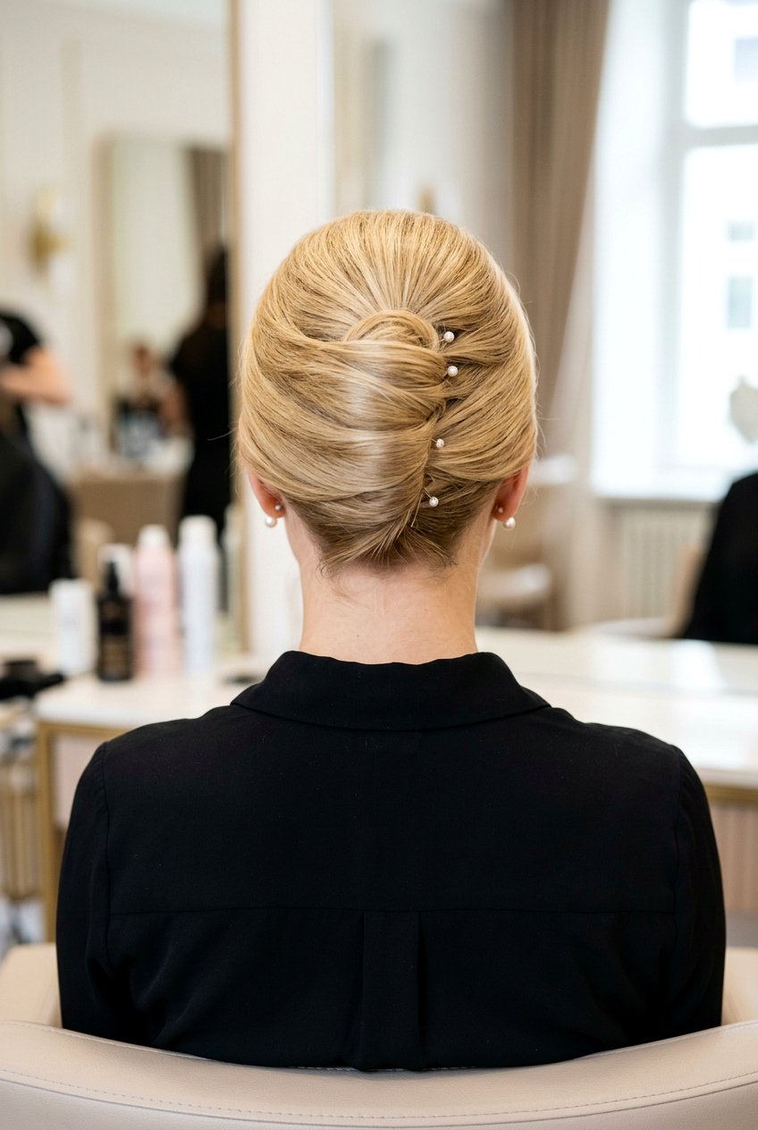 French Twist For Long Hair - 20 easy hairstyles for long hair - 20 easy hairstyles for long hair