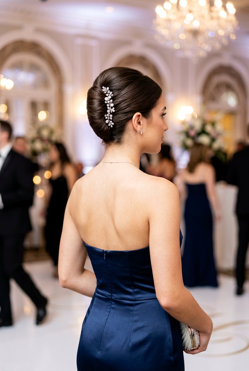 French Twist Prom Hairstyle - 20 prom hairstyles for long hair - 20 prom hairstyles for long hair