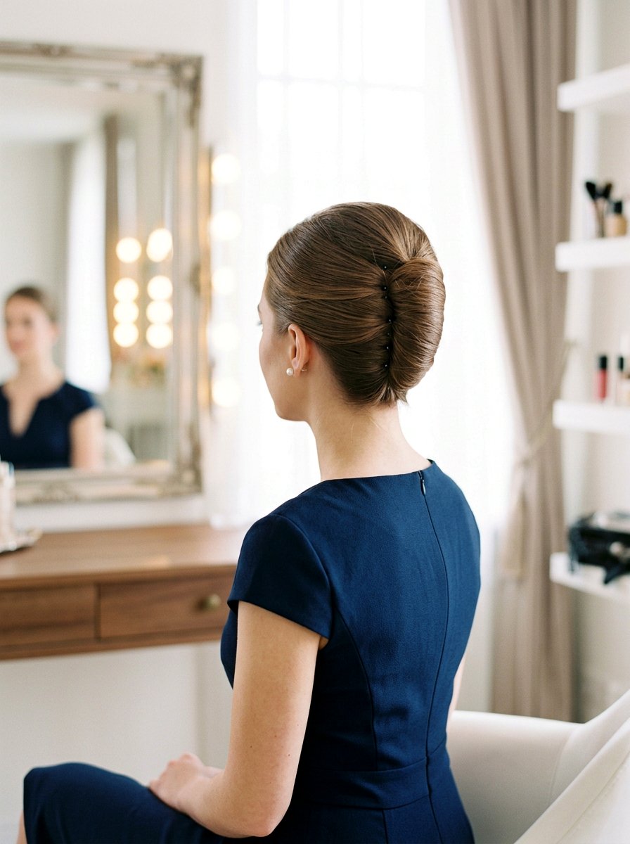 French Twist Updo - 20 office hair ideas for women - 20 office hair ideas for women