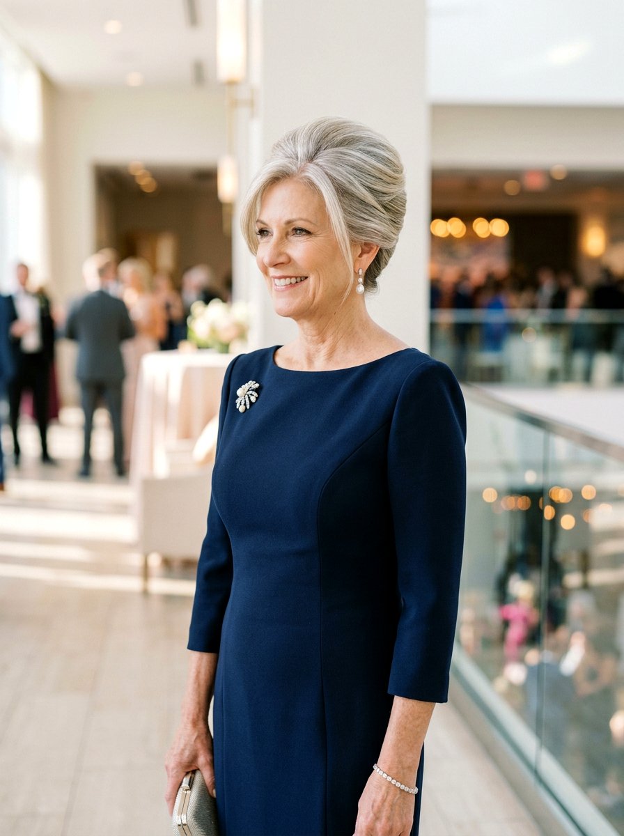 French Twist Updo - 20 older women wedding guest hair ideas - 20 older women wedding guest hair ideas