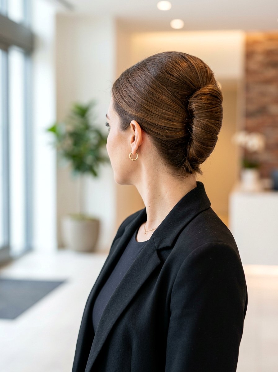 French Twist Updo - 20 simple hairstyle for graduation day - 20 simple hairstyle for graduation day