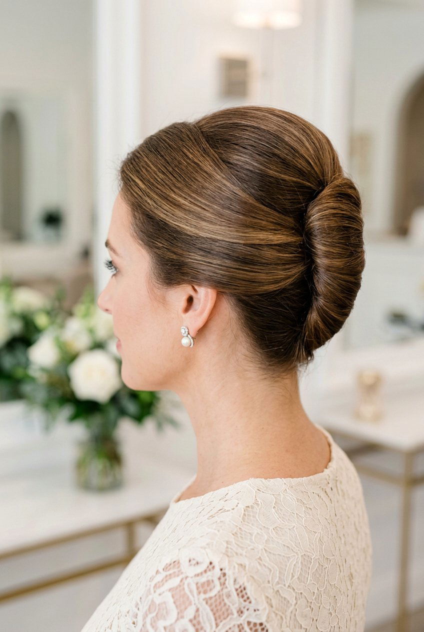 French Twist Updo - 20 bridesmaid hairstyles - 20 bridesmaid hairstyles
